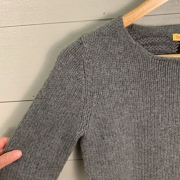 Catherine Malandrino wool and cashmere grey long sleeved sweater size XS - Picture 4 of 9